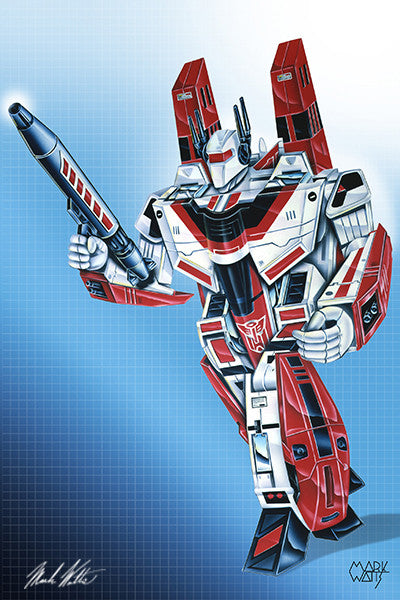 Transformer Jetfire : By Artist Mark Watts