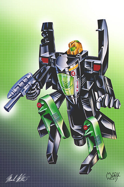 Transformer Scene Terradive: By Artist Mark Watts – Mark Watts Studios