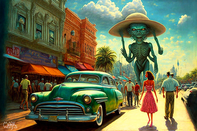 Mark Watts AI / Aliens Invade Cuba