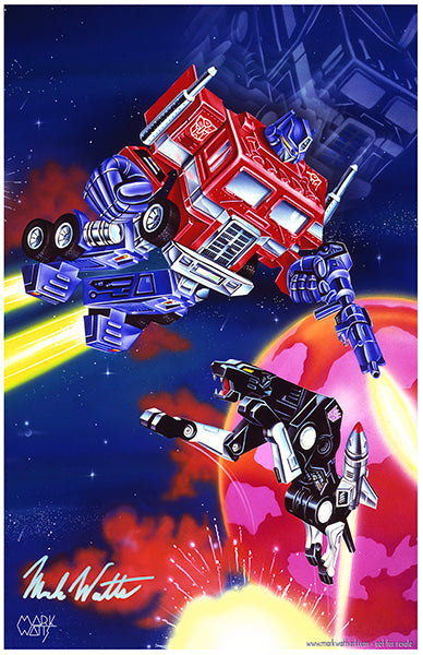 Transformer Scene 1 — Mark Watts G1 Archival Series (Digital Download)